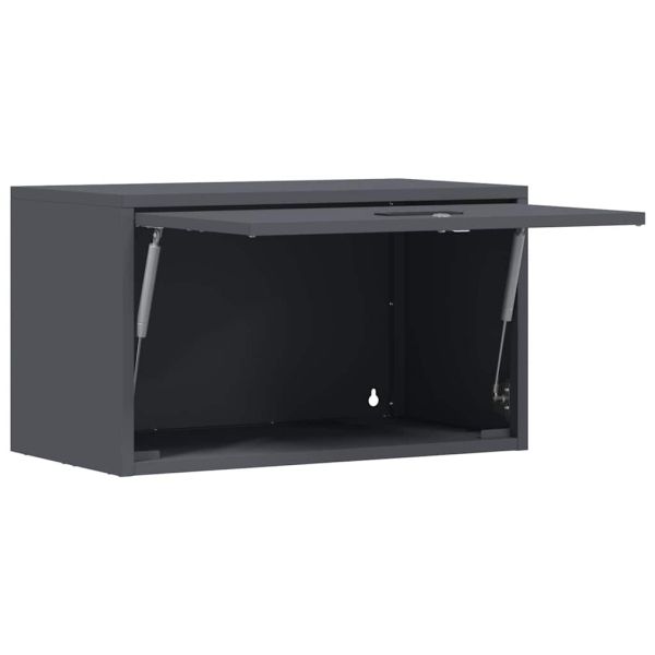 Стенен шкаф за гараж Антрацит 60 x 33 x 35 см
