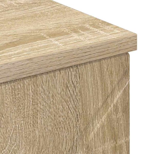 Шкаф за баня Сонома дъб 30 x 35 x 80 см Инженерно дърво & Метал