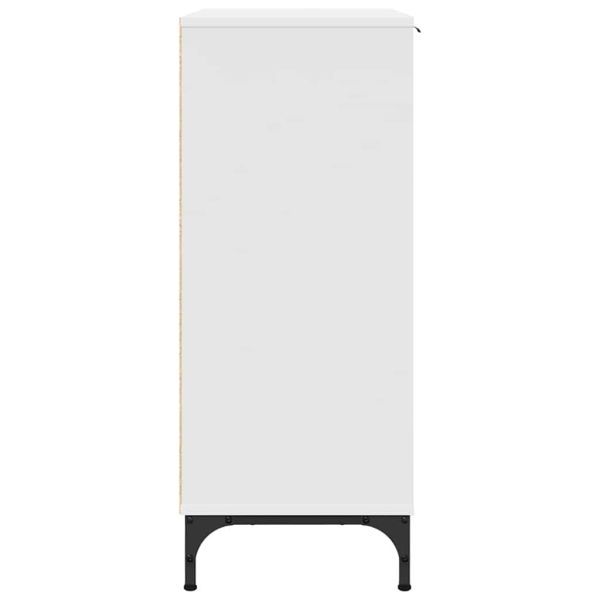 Служебен шкаф Бяло 69,5 x 33 x 82 см Инженерно дърво