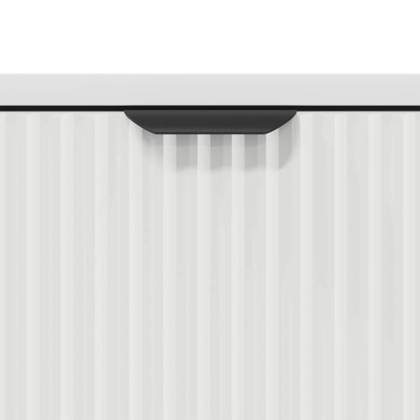 Служебен шкаф Бяло 69,5 x 33 x 82 см Инженерно дърво