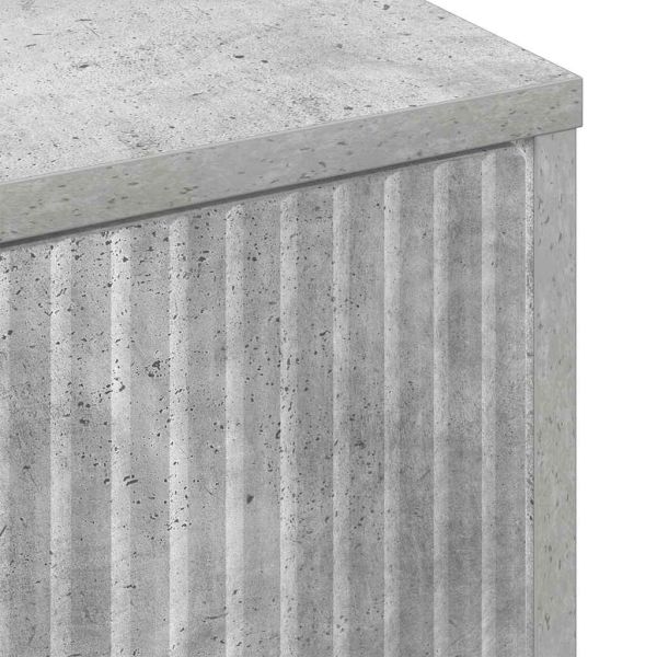 Масичка за кафе Циментено сиво 90 x 49 x 46 см Инженерно дърво