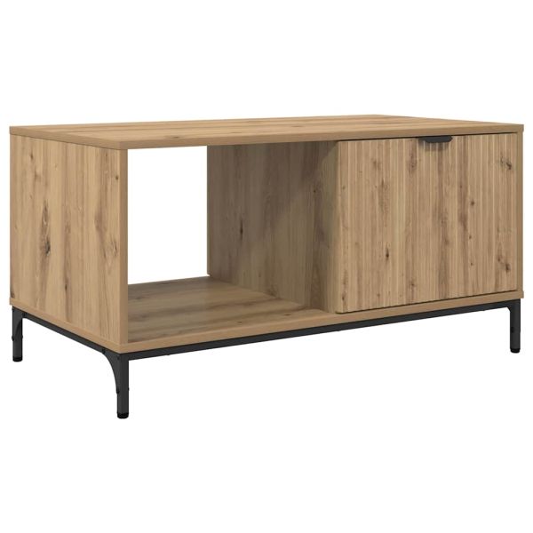 Масичка за кафе с чекмедже Дъб 90 x 49 x 46 см Инженерно дърво