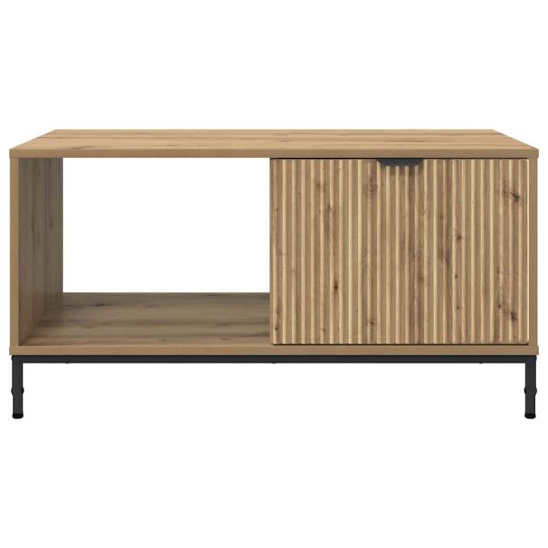 Масичка за кафе с чекмедже Дъб 90 x 49 x 46 см Инженерно дърво