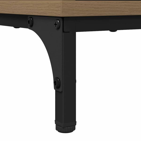 Масичка за кафе с чекмедже Дъб 90 x 49 x 46 см Инженерно дърво