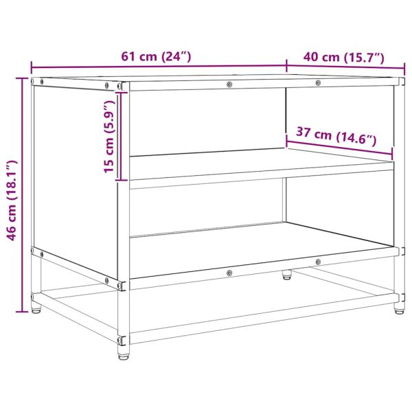 ТВ Единици Дъб 61 x 40 x 46 см Инженерно дърво