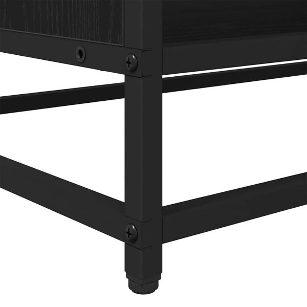 ТВ Единици Черния дъб 61 x 40 x 46 см Инженерно дърво