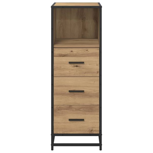 Комплект мебели за баня Дъб 35 x 37,5 x 100 см Инженерно дърво