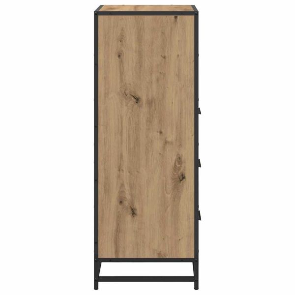 Комплект мебели за баня Дъб 35 x 37,5 x 100 см Инженерно дърво