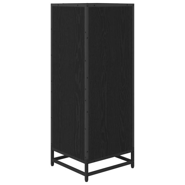 Комплект мебели за баня с рафт Черния дъб 35 x 37,5 x 100 см