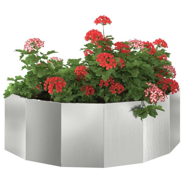 Кашпа Сребрист 120 x 60 x 35 cm Галванизирана стомана
