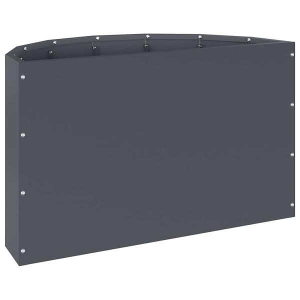 Кашпа Антрацит 60 x 30 x 35 см Стомана