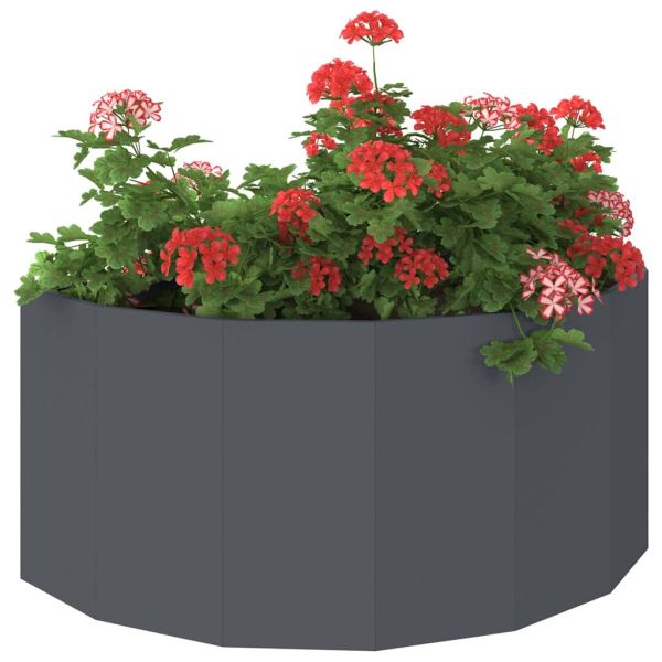 Кашпа Антрацит 120 x 60 x 50 см Стомана