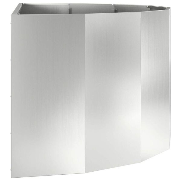 Кашпа Сребрист 120 x 60 x 50 см Галванизирана стомана