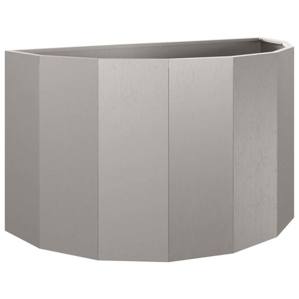 Кашпа Ръждясало 90 x 45 x 50 см Патинираща стомана
