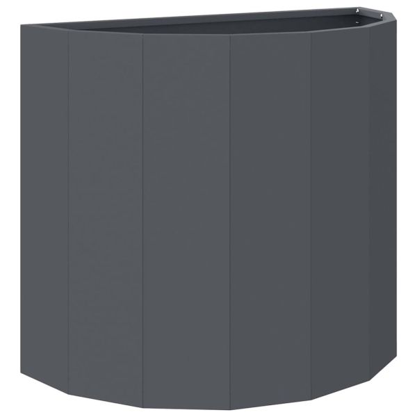 Кашпа Антрацит 60 x 30 x 50 см Стомана