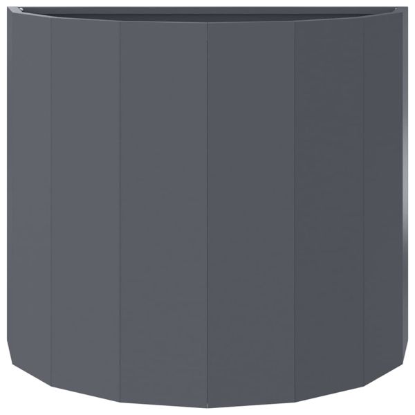 Кашпа Антрацит 60 x 30 x 50 см Стомана