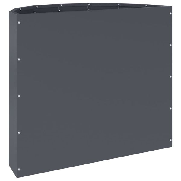 Кашпа Антрацит 60 x 30 x 50 см Стомана