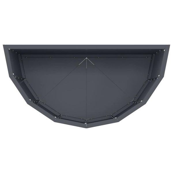 Кашпа Антрацит 60 x 30 x 50 см Стомана