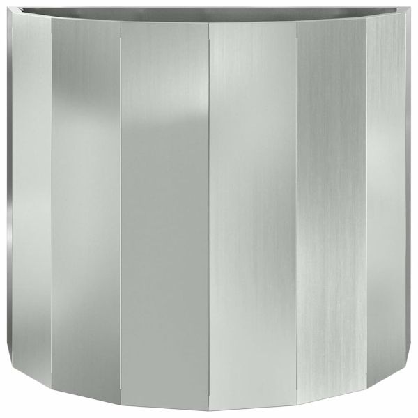 Кашпа Сребрист 60 x 30 x 50 см Галванизирана стомана
