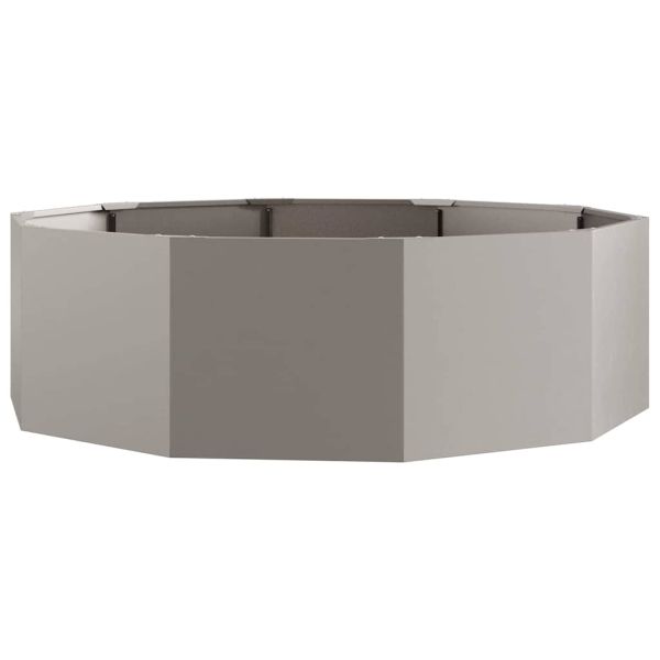 Кашпа Ръждясало 120 x 120 x 35 см Патинираща стомана
