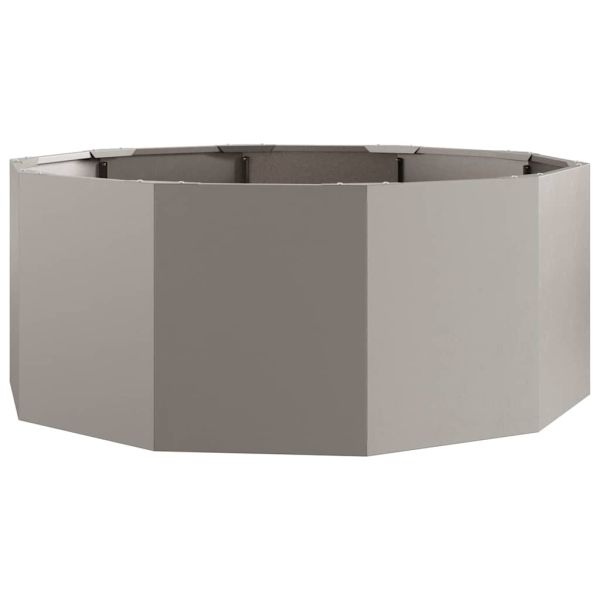 Кашпа Ръждясало 90 x 90 x 35 см Патинираща стомана