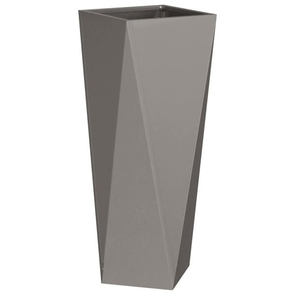 Кашпа Ръждясало 30 x 30 x 75 см Патинираща стомана