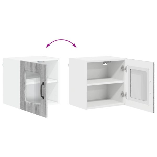Панел за миялна машина Kalmar 2 pcs Сив Сонома 40 x 31 x 40 см