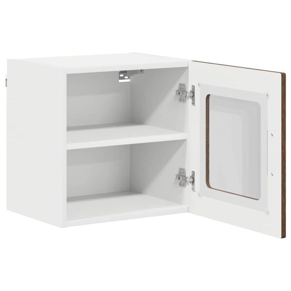 Панел за миялна машина Kalmar 2 pcs Кафяв дъб 40 x 31 x 40 см