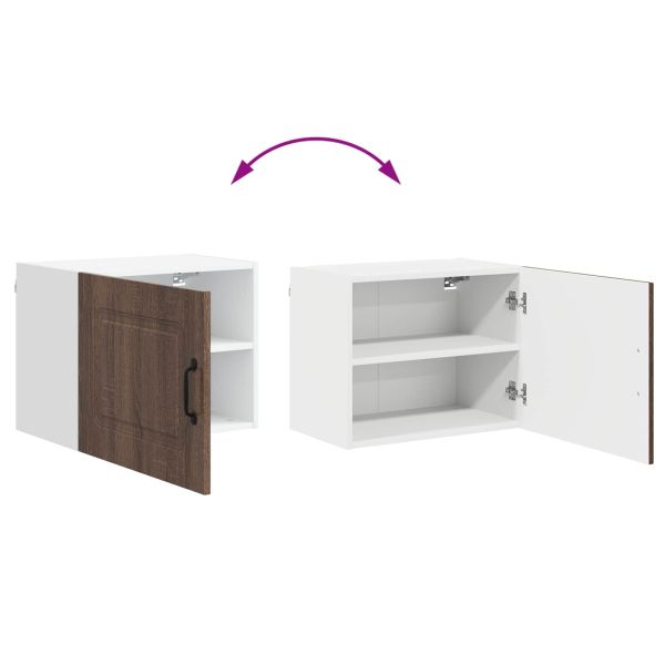 Панел за миялна машина Kalmar 2 pcs Кафяв дъб 50 x 31 x 40 см