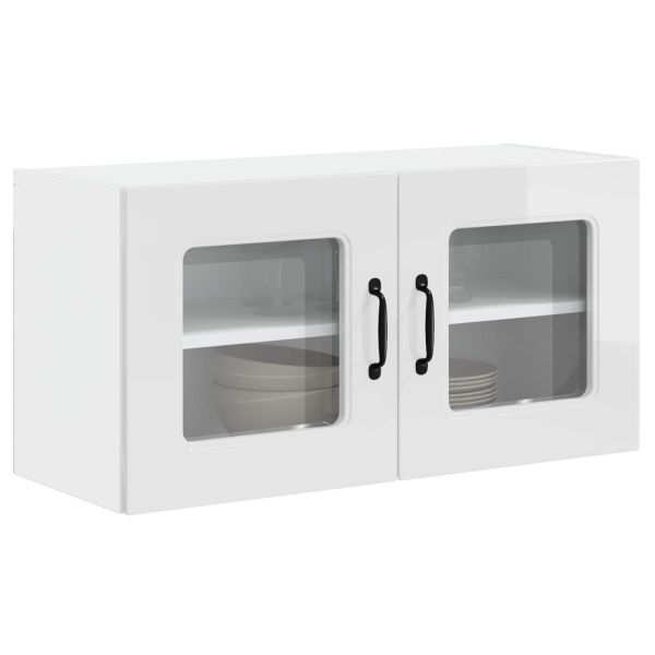 Панел за миялна машина Kalmar Лъскаво бяло 80 x 31 x 40 см