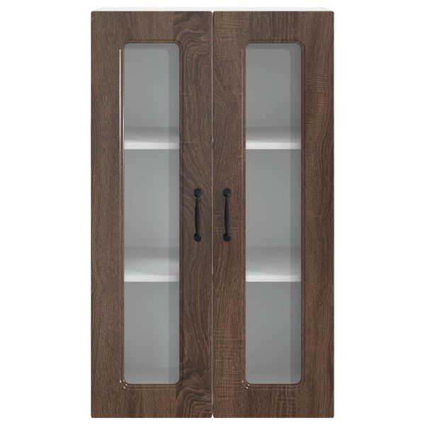 Панел за миялна машина Kalmar Кафяв дъб 60 x 31 x 100 см