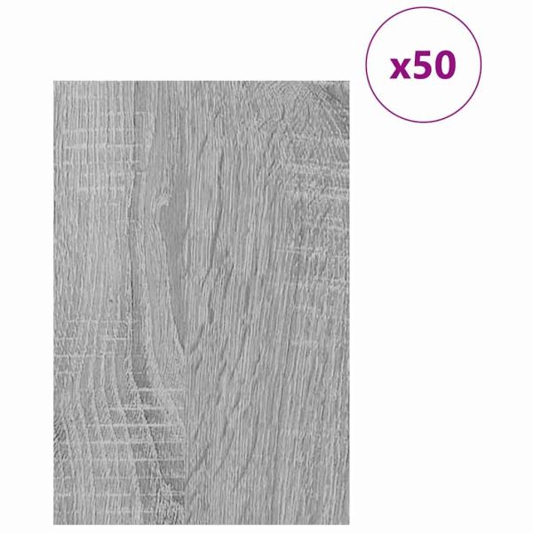 Декор панели 50 pcs Сив Сонома 40 x 60 x 0.27 см