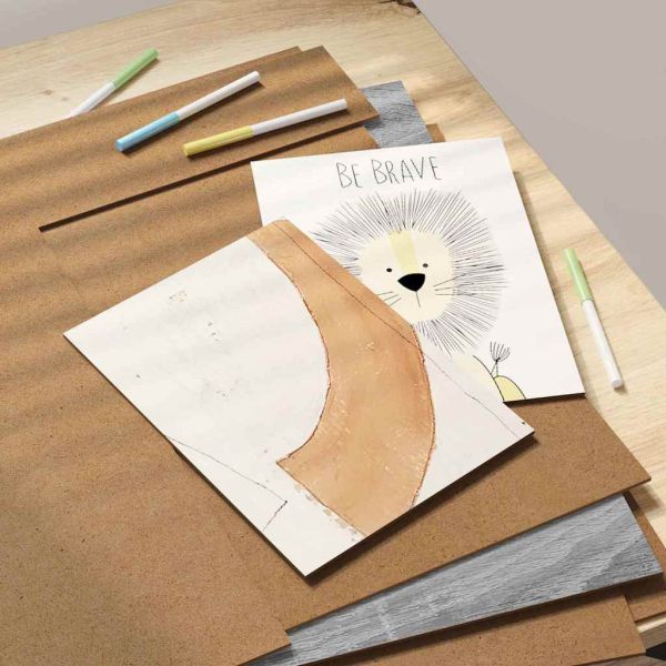 Декор панели 50 pcs Сив Сонома 40 x 60 x 0.27 см