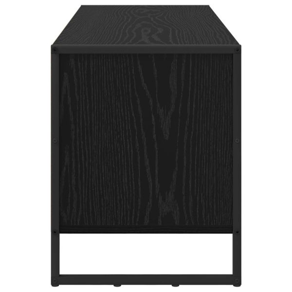 Шкаф за обувки Черния дъб 100 x 35 x 44 см Инженерно дърво