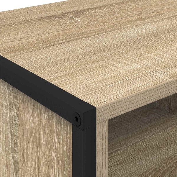 Шкаф за обувки Сонома 100 x 35 x 44 см Инженерно дърво