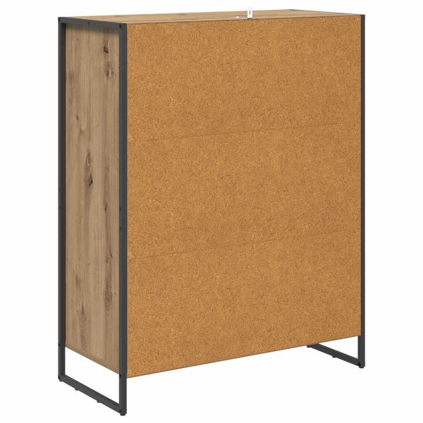 Шкаф за обувки Дъб Артизан 79 x 36 x 100 см Инженерно дърво