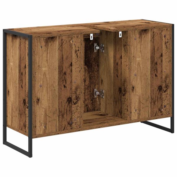 Шкаф за баня Старо дърво 90 x 30 x 60 cm Инженерно дърво