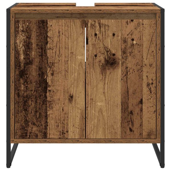 Шкаф за баня Старо дърво 60 x 30 x 60 cm Инженерно дърво