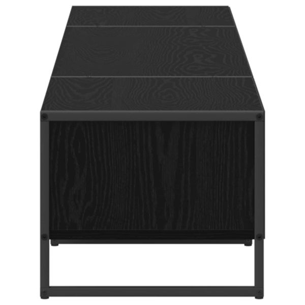 ТВ шкаф Черния дъб 170.5 x 36 x 30.5 см Инженерно дърво
