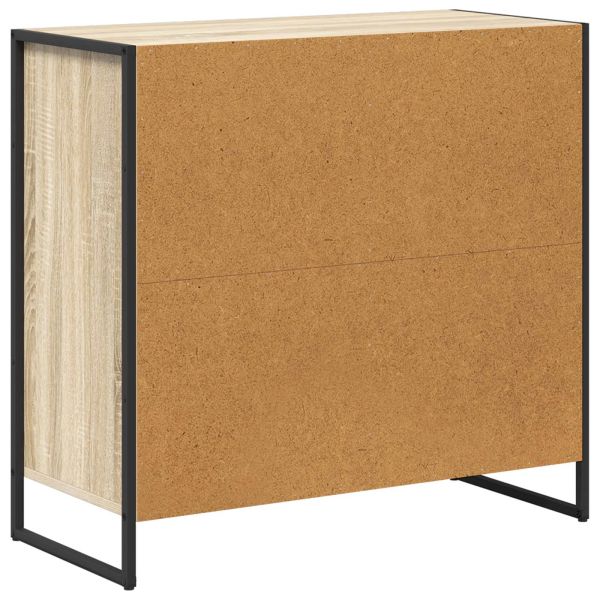 Страничен шкаф Сонома 79 x 36 x 75 см Инженерно дърво