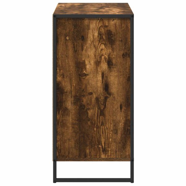 Страничен шкаф Димящ дъб 79 x 36 x 75 см Инженерно дърво