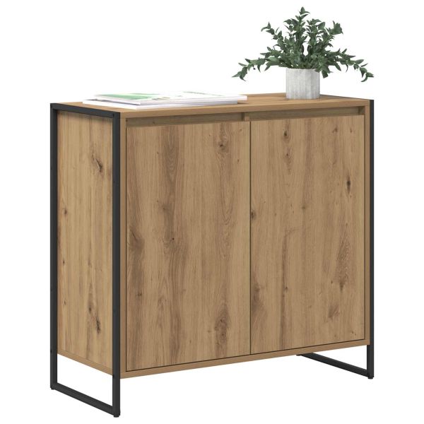 Страничен шкаф Дъб Артизан 79 x 36 x 75 см Инженерно дърво