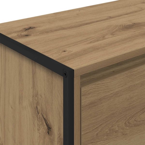 Страничен шкаф Дъб Артизан 79 x 36 x 75 см Инженерно дърво
