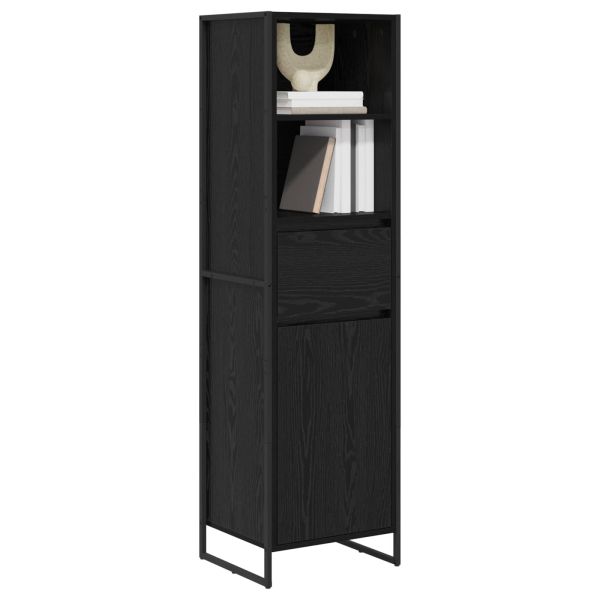 Шкаф за книги Черния дъб 43 x 36 x 150.5 см Инженерно дърво