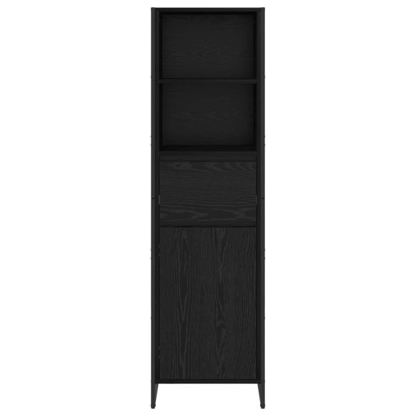 Шкаф за книги Черния дъб 43 x 36 x 150.5 см Инженерно дърво