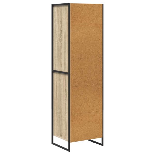 Шкаф за книги Сонома 43 x 36 x 150.5 см Инженерно дърво