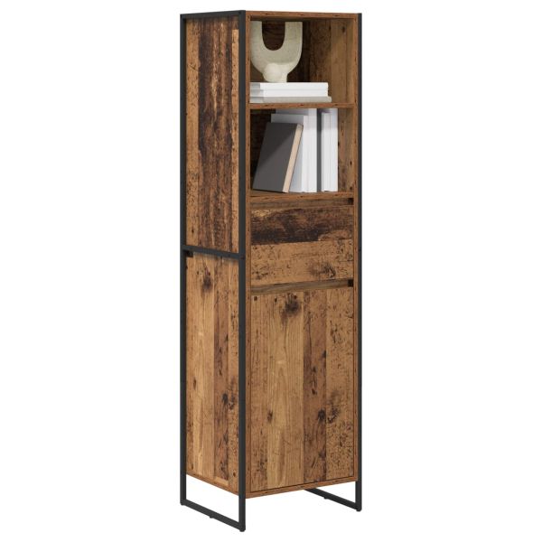 Шкаф за книги Старо дърво 43 x 36 x 150.5 см Инженерно дърво