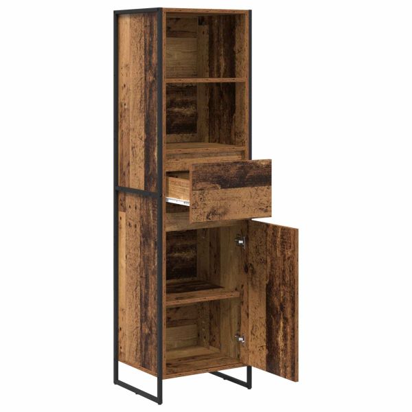 Шкаф за книги Старо дърво 43 x 36 x 150.5 см Инженерно дърво