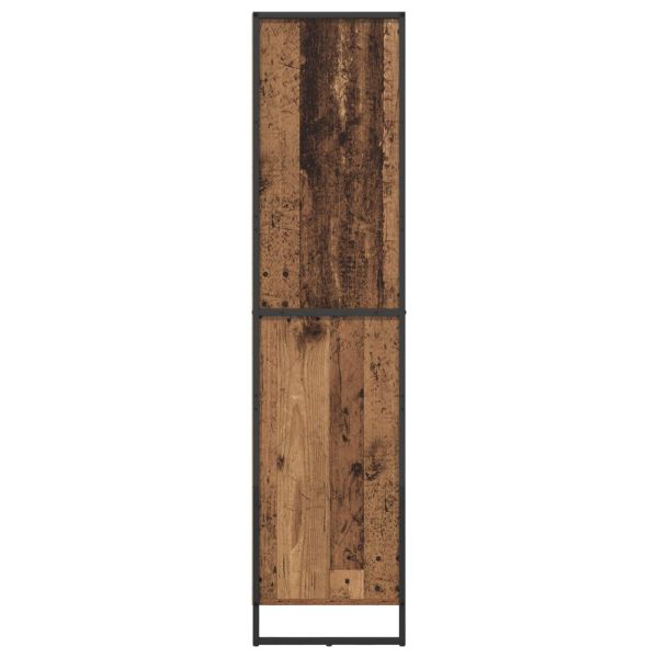Шкаф за книги Старо дърво 43 x 36 x 150.5 см Инженерно дърво