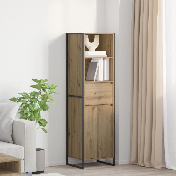 Шкаф за книги Дъб Артизан 43 x 36 x 150.5 см Инженерно дърво